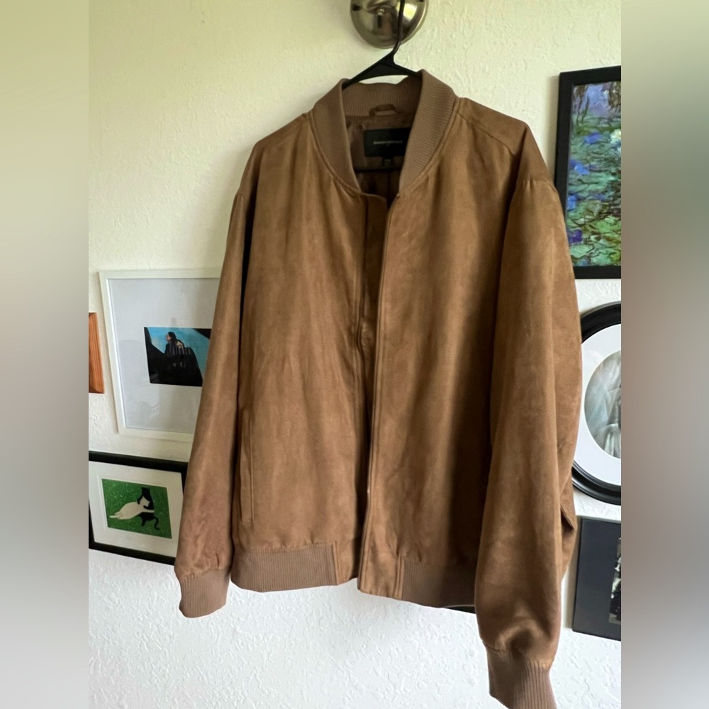 Men’s Vegan Suede Banana Republic Jacket